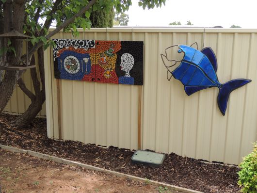 Fish and Mosaik at a new place